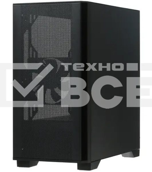 Компьютерный корпус Montech AIR 100 LITE черный без БП mATX 2x120мм 1xUSB2.0 2xUSB3.0 audio bott PSU