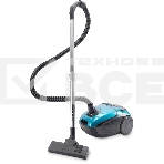 Пылесос Hyundai HYV-B4990 бирюзовый/черный, 400/2220 Вт, уборка сухая, пылесборник мешок, 2.5 л (в компл.:1мешок), фото 1