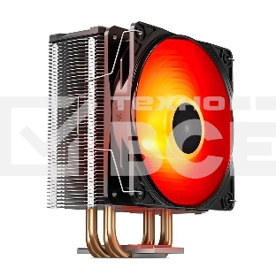 Кулер для процессора DEEPCOOL GAMMAXX GTE V2 серебристый, 120 мм, алюминий/медь, 1650 об/мин, 27.8 дБ, 4 pin, 180 Вт, 157.5 мм