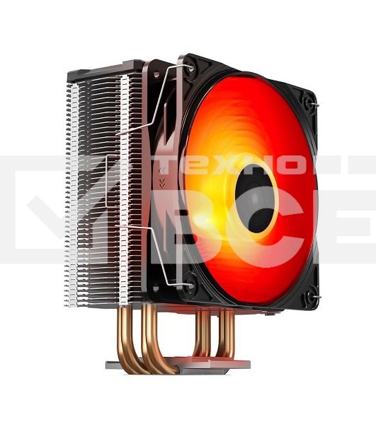 Кулер для процессора DEEPCOOL GAMMAXX GTE V2 серебристый, 120 мм, алюминий/медь, 1650 об/мин, 27.8 дБ, 4 pin, 180 Вт, 157.5 мм
