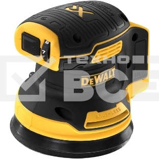 Эксцентриковая шлифмашина DeWalt DCW210NT-XJ D125мм аккум. жестк.кейс