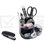 Настольный набор Deli E38253 (12 предметов) пластик, черный, фото9