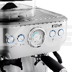 Кофеварка рожковая Kitfort KT-755 серебристый, исп. кофе - зерновой/молотый, 2.7 л, 1620 Вт, 20 Бар, фото5
