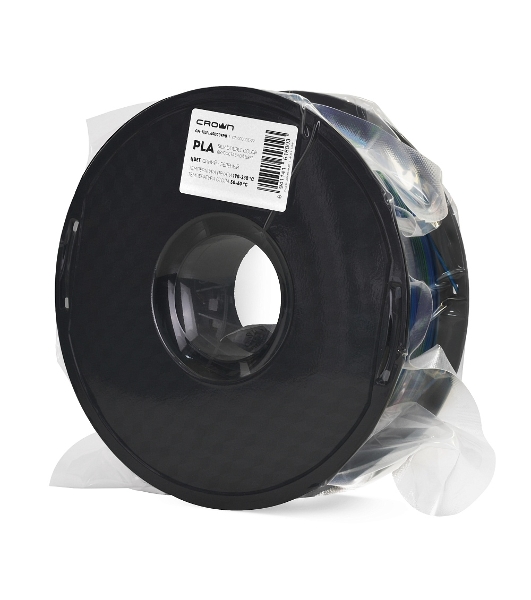 Филамент Crown Micro CM-FILPLASD009BG PLA Silk двойной 1.75 1кг синий-зеленый