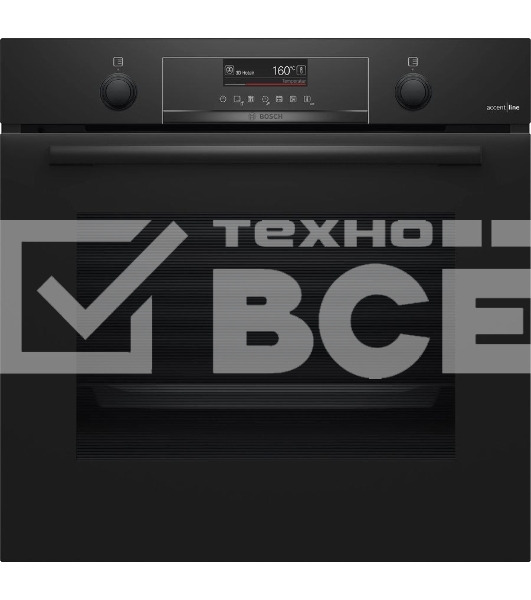Духовой шкаф Электрический Bosch HBG4795B7 черный