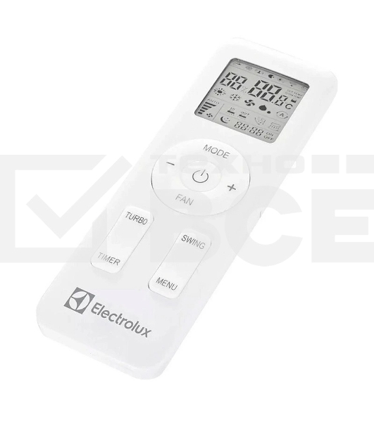 Блок внутренний сплит-системы Electrolux Fusion Wave EACS-24HFW/N3/in 24000 BTU, 70 м², 36 дБ, охлаждение, обогрев, осушение, белый