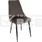 Стул для дома Бюрократ CH-K4_2 комплект 2 шт коричневый Holland 74 металл черный на ножках (CH-K4_1/HL74_2), фото9