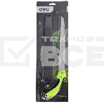 Садовая пила с ножнами Deli DL580927 270мм, сталь 65Mn, шаг зубьев 7TPI, обрезиненая ручка, шлифовка зубов с 3-х сторон, двухрядное распределение кромок, фото2