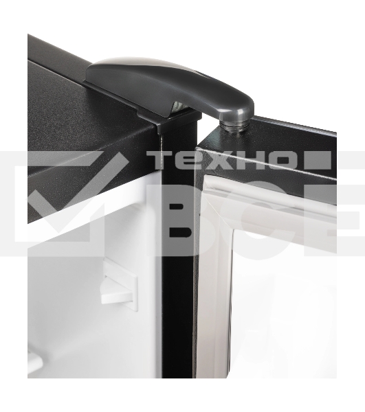 Холодильник Nordfrost NRG 162NF GTM матовый графит двухкамерный 205/105л морозилка снизу, No Frost