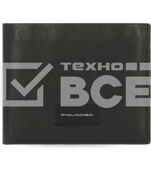Кошелек мужской Piquadro Harper PU3891APR/N черный натур.кожа