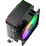 Кулер для процессора Ocypus Gamma A20 BK ARGB, 92mm FARGB FAN, Top FARGB Panel, 2 HEAT PIPES, 3-PIN, 1900 RPM, 21DBA, HYDRO BEARING, LGA115X/1200/1700/18XX, AM4/AM5, фото10