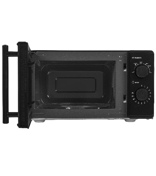 Микроволновая печь Delta DL-85L20 черный, 20 л, 700 Вт, переключатели - поворотный механизм