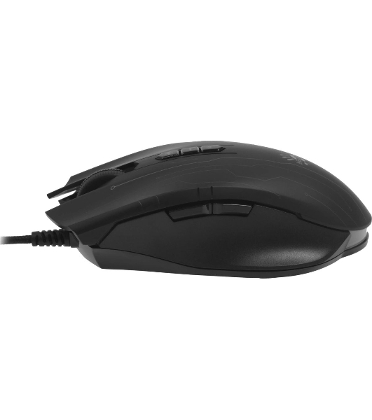 Мышь проводная A4Tech Bloody Q82 черный, 3200 dpi, USB, кнопки - 8