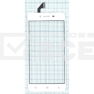 Сенсорное стекло (тачскрин) для OPPO A37, белое
