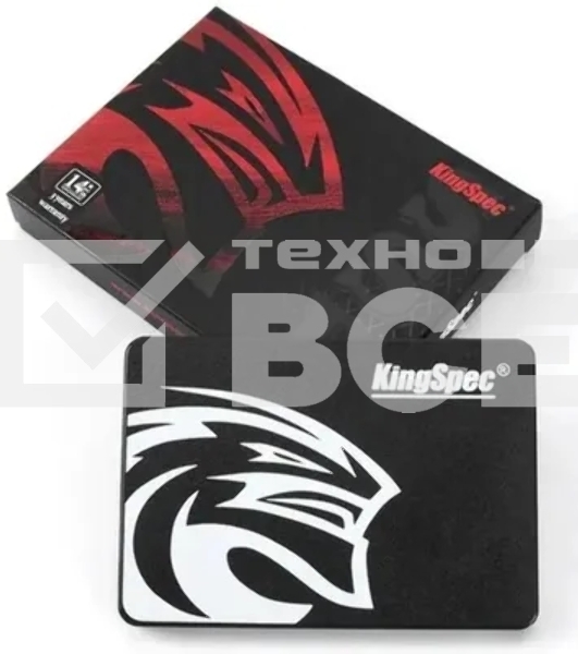 Накопитель SSD KingSpec P4 Series, 960Gb, SATA III, 2.5