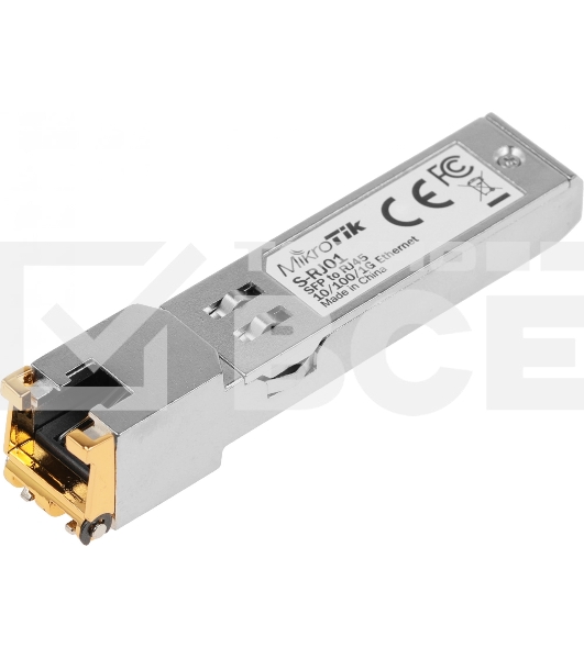 Модуль MIKROTIK 1GBE RJ45 SFP S-RJ01