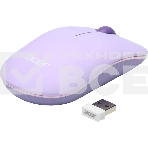 Мышь беспроводная Acer OMR205 фиолетовый, 1200 dpi, радиоканал, USB, кнопки - 3, фото9