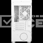Корпус без блока питания PCCooler LM300 ARGB WH, Tempered Glass Mid Tower, белый, ABS, TG, SPCC, 1x120mm ARGB mATX, ITX 170/330/mm 2x2.5