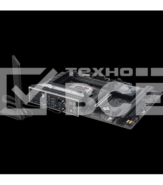 Материнская плата ASUS TUF GAMING B860-PLUS WIFI, LGA 1851, Intel B860, 4xDDR5, 4xSATA, 3xM.2, 1xPCIe 5.0 x16, 1xPCIe 4.0 x16, 1xDP, 1xHDMI, 1x 2.5Gb LAN, 1xUSB 20Gbps, 2xUSB 10Gbps, 3xUSB 5Gbps, 2xUSB 2.0, 5x3.5 мм, 7.1, ATX