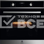 Духовой шкаф встраиваемый Electrolux EOF5H40BX черный/нержавеющая сталь, фото 1