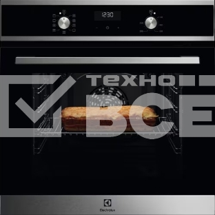 Духовой шкаф встраиваемый Electrolux EOF5H40BX черный/нержавеющая сталь