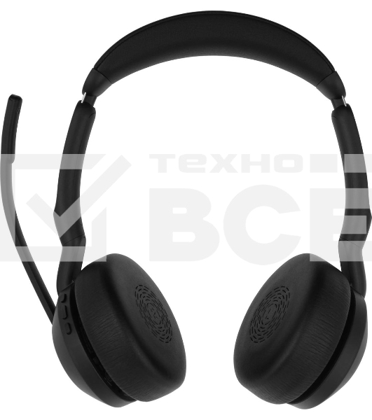 Гарнитура беспроводная Jabra Evolve2 55 Link380c MS Stereo, черный