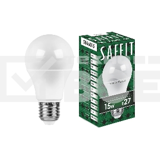 Лампа светодиодная SAFFIT SBA6015 (55010) 15 вт Е27 теплый
