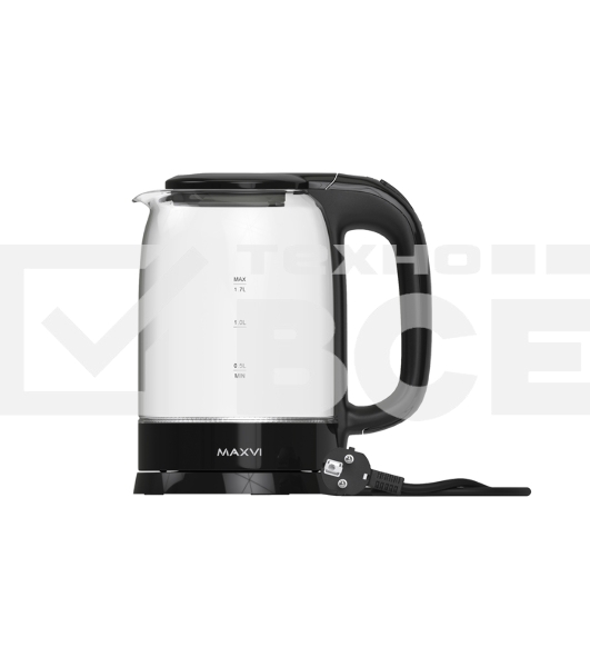 Чайник электрический Maxvi KE1741G черный