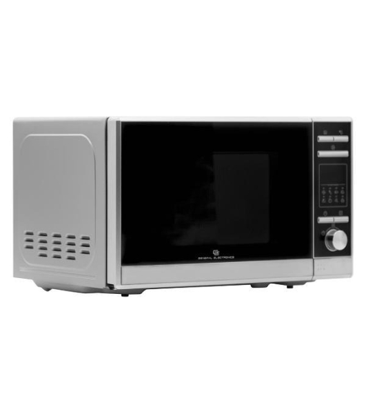 Микроволновая печь General Electronics GE DG420S атласное серебро, 20 л, 700 Вт, переключатели - сенсор, кнопки, поворотный механизм