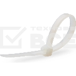 Нейлоновые стяжки Fortisflex КСС 4х250 белый 100 штук, фото 1