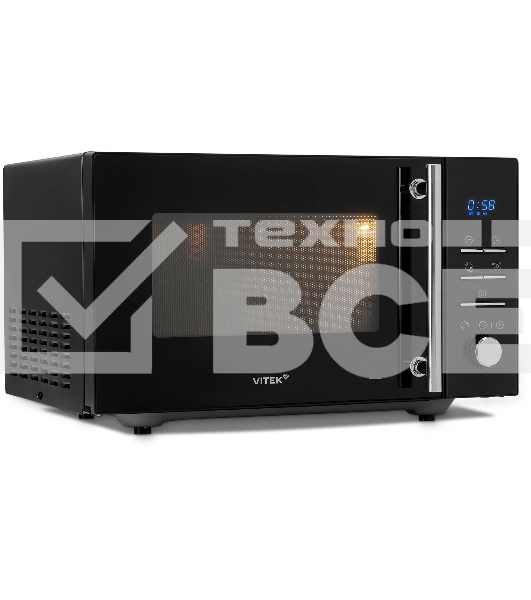 Микроволновая печь Vitek VT-MW1323 23 л, 900 Вт, черный