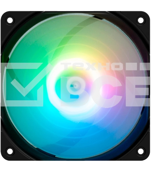 Вентилятор для корпуса Zalman ZM-AF120R ARGb черный, 120 мм, 1500 об/мин, 24.3 дБ, 4 pin