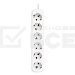 Удлинитель Smartbuy, 6 гнезд 7 метров 16А/3,5 кВт с заземлением ПВС 3х1,0 (SBE-16-6-07-Z), фото2