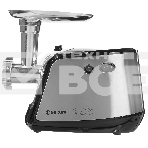 Мясорубка электрическая Sakura SA-6407, 1500 Вт, с функцией реверса, насадками кеббе, для приготовления сосисок и тремя дисками в комплекте. Материал корпуса: пластик. Материал лотка: металл., фото6