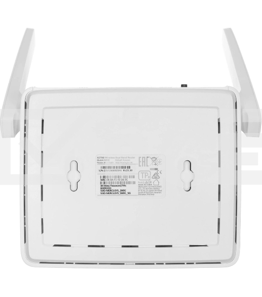 Роутер Mercusys MR20 AC750 Dual-Band Wi-Fi RouterSPEED: 300 Mbps at 2.4 GHz + 433 Mbps at 5 GHzSPEC: 2× Fixed External Antennas, 2× 10/100 Mbps LAN Ports, 1× 10/100 Mbps WAN PortFEATURE: Router/Access Point Mode Mode, WPS/Reset Button, IPTV, IPv6, Parental Controls