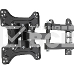 Кронштейн для телевизора Hama R1 118155 черный, 19'-48' макс. 25 кг, настенный, поворотно-выдвижной и наклонный, фото8