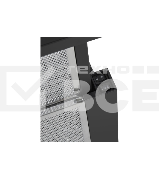 Вытяжка встраиваемая Maunfeld VS Fast 60 черный, 60 см, 850 куб. м/ч, 47 дБ