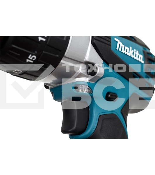 Дрель-шуруповерт аккумуляторная Makita DHP458Z Аккумуляторная, Ударная, Кейс