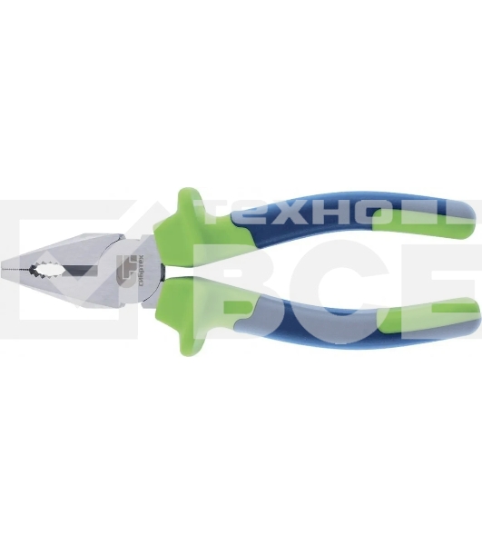 Плоскогубцы Сибртех 17050 комбинированные, 160 мм, двухкомпонентные рукоятки