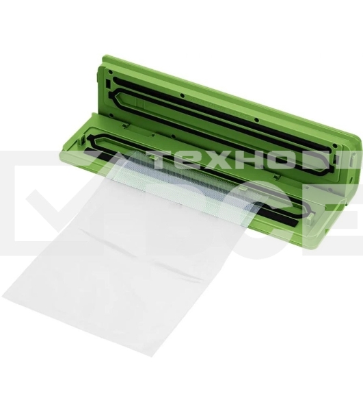 Вакуумный упаковщик Kitfort КТ-1558 ручной 70Вт 0.6Бар шир.пак.:30см зеленый