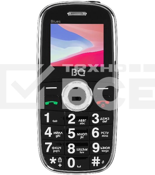 Мобильный телефон BQ 1867 Blues черный