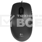 Мышь проводная Logitech M90 черный/серый, 1000 dpi, USB, кнопки - 3, фото 1