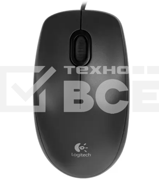Мышь проводная Logitech M90 черный/серый, 1000 dpi, USB, кнопки - 3