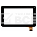 Сенсорное стекло (тачскрин) для DNS E76, черное, фото 1