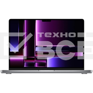 Ноутбук Apple MacBook Pro 16 2023 [MNW83C/A] (КЛАВ.РУС.ГРАВ.) Space Grey 16.2