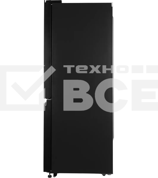 Холодильник Hitachi R-WB820VUC2 GBK черный трехкамерный 378/196л морозилка снизу, No Frost, Side by Side