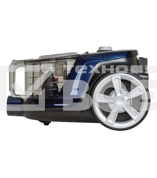 Пылесос JVC JH-VC430 синий, 360/2100 Вт, уборка сухая, пылесборник контейнер, 2.5 л