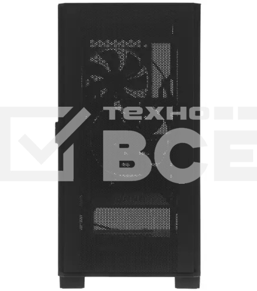 Компьютерный корпус Montech AIR 100 LITE черный без БП mATX 2x120мм 1xUSB2.0 2xUSB3.0 audio bott PSU