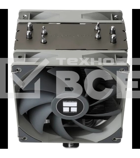 Устройство охлаждения(кулер) Thermalright Assassin Spirit 120 Plus V2 Soc-AM5/AM4/1200/1700/1851 4-pin 25.6dB Al+Cu 500gr Ret (AS120-V2-PLUS)