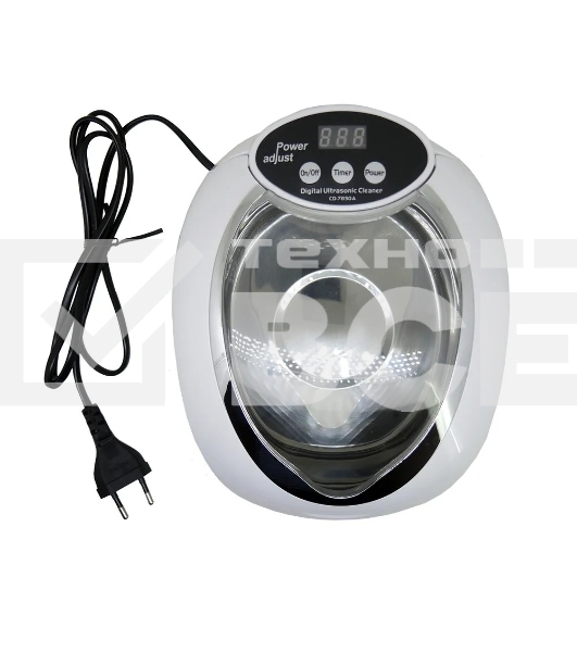 Ультразвуковая ванна Codyson CD-7830A белая, 0.75 л, 50 Вт